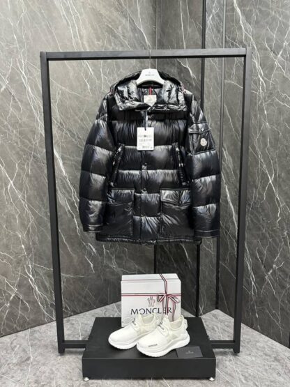  Moncler CHIABLESE SHORT DOWN JACKET BLACK #3553 - Image 2