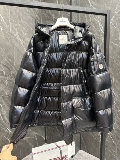  Moncler CHIABLESE SHORT DOWN JACKET BLACK #3553 - Image 7