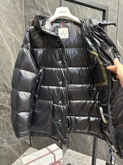  Moncler CHIABLESE SHORT DOWN JACKET BLACK #3553 - Image 8