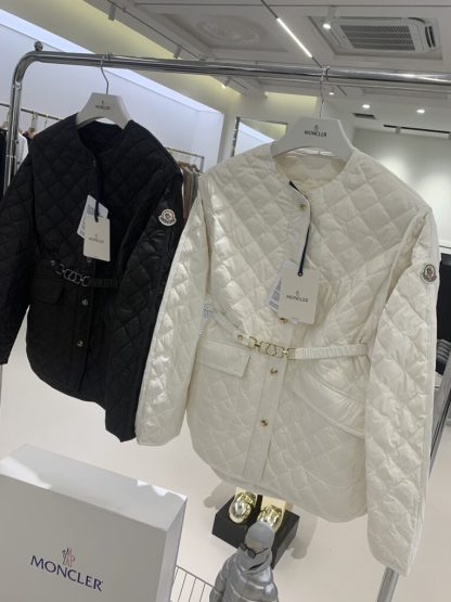  Moncler CORINTO SHORT DOWN JACKET WHITE #3554 - Image 5