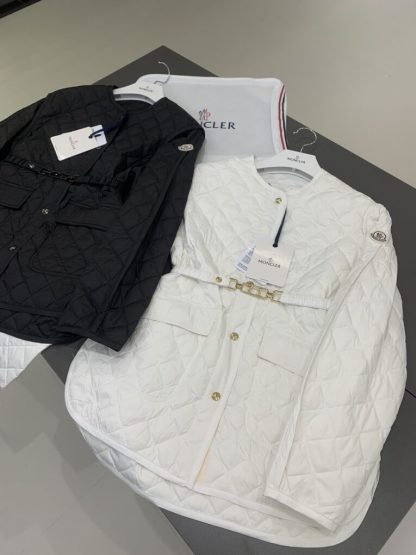  Moncler CORINTO SHORT DOWN JACKET WHITE #3554 - Image 10