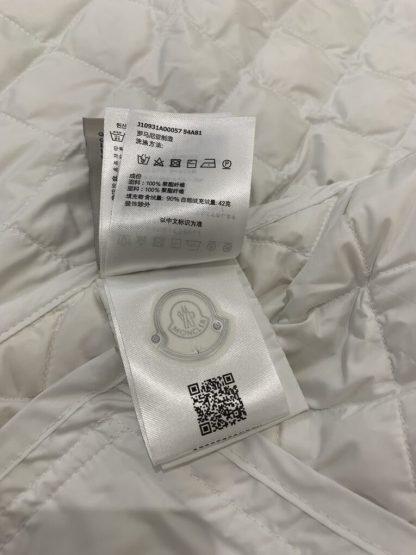  Moncler CORINTO SHORT DOWN JACKET WHITE #3554 - Image 11