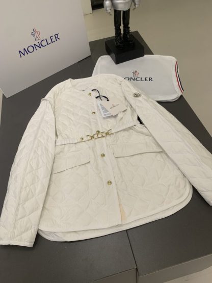  Moncler CORINTO SHORT DOWN JACKET WHITE #3554 - Image 15