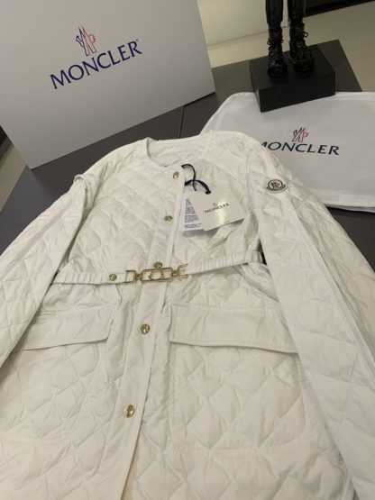  Moncler CORINTO SHORT DOWN JACKET WHITE #3554 - Image 17