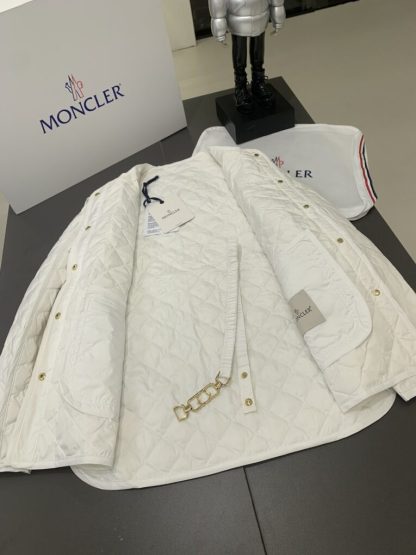  Moncler CORINTO SHORT DOWN JACKET WHITE #3554 - Image 14