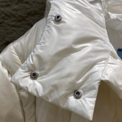  PRADA Re-Nylon convertible cropped down jacket Women Coat #3399 - Image 17