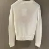  Dior Ecru Cashmere and Silk Knit with Red Miss Dior Graffiti Motif Sweater #3415 - Image 2