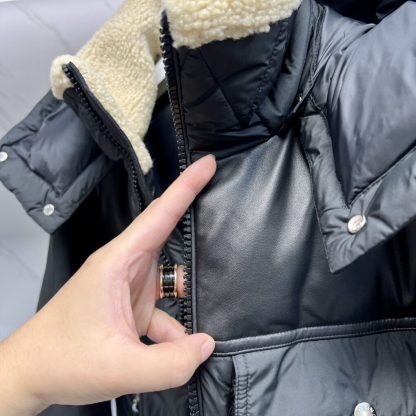  Moncler BRAYE SHORT DOWN JACKET BLACK #3550 - Image 4