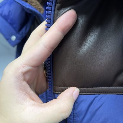  Moncler BRAYE SHORT DOWN JACKET BLUE #3549 - Image 7