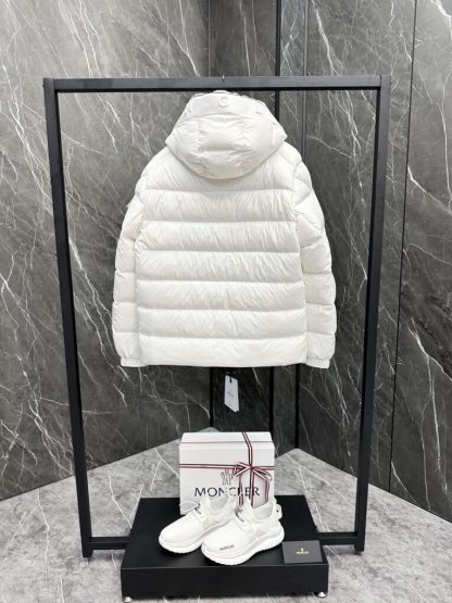  Moncler PAVIN Short Down Jacket Outerwear White #3557 - Image 9