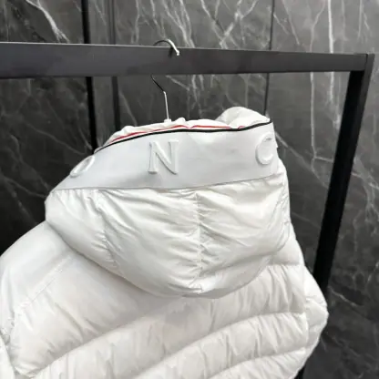  Moncler PAVIN Short Down Jacket Outerwear White #3557 - Image 8
