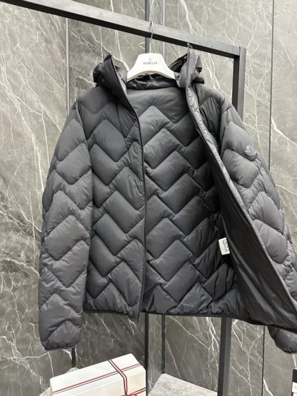  Moncler STELIERE SHORT DOWN JACKET BLACK #3548 - Image 10