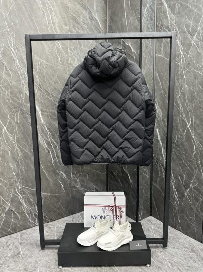  Moncler STELIERE SHORT DOWN JACKET BLACK #3548 - Image 16