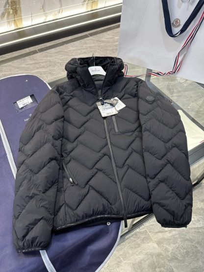  Moncler STELIERE SHORT DOWN JACKET BLACK #3548 - Image 3