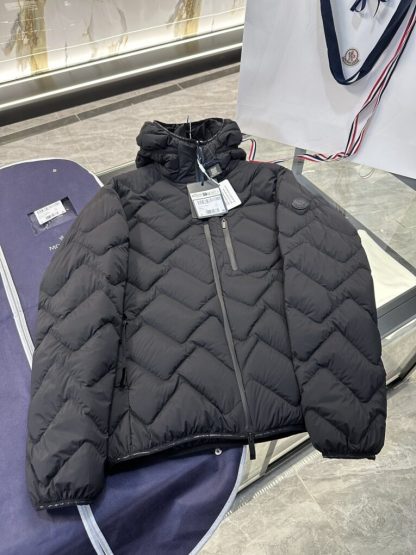  Moncler STELIERE SHORT DOWN JACKET BLACK #3548 - Image 4