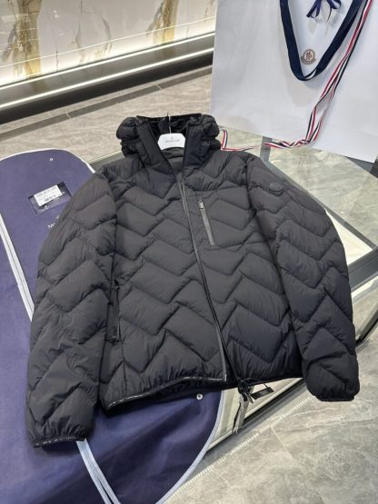  Moncler STELIERE SHORT DOWN JACKET BLACK #3548 - Image 7