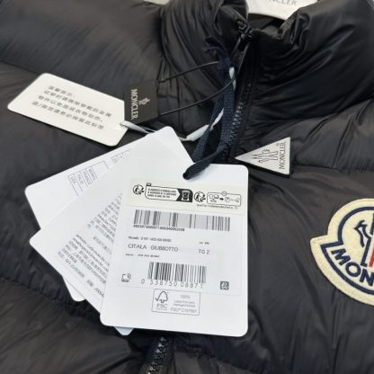  Moncler CITALA SHORT DOWN JACKET Black #3547 - Image 11