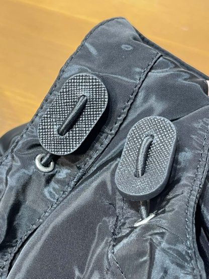 Prada Men's Outwear Silk and leather blouson jacket 2024 #3418 - Image 10