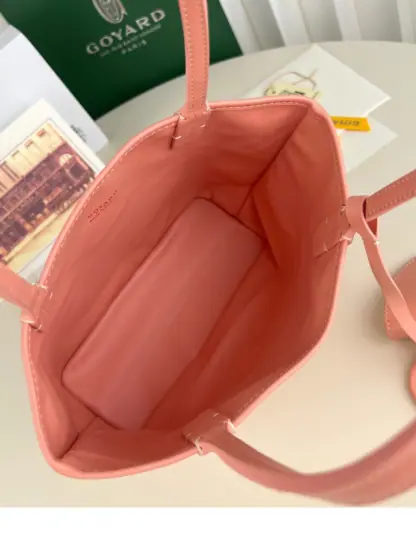  Goyard Anjou Mini Bag Pink Tote #3382 - Image 13