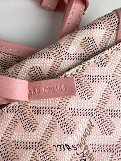  Goyard Anjou Mini Bag Pink Tote #3382 - Image 6