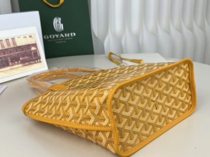  Goyard Anjou Mini Bag Yellow Tote #3380 - Image 6