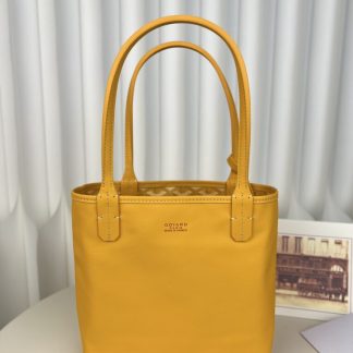 Replica Goyard Anjou Mini Bag Yellow Tote #3380