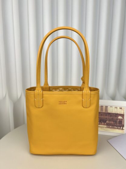 Replica Goyard Anjou Mini Bag Yellow Tote #3380