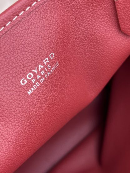  Goyard Anjou Mini Bag Burgundy Tote #3379 - Image 2