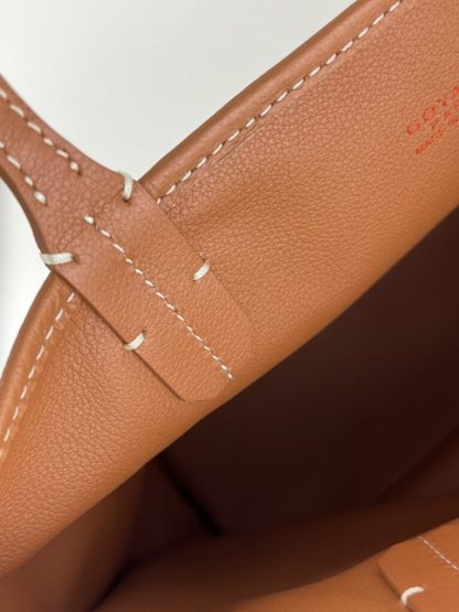  Goyard Anjou Mini Bag Black and Tan Tote #3374 - Image 2