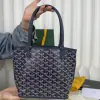  Goyard Anjou Mini Bag Navy Blue Tote #3378 - Image 15