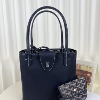 Replica Goyard Anjou Mini Bag Navy Blue Tote #3378
