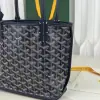  Goyard Anjou Mini Bag Navy Blue Tote #3378 - Image 19