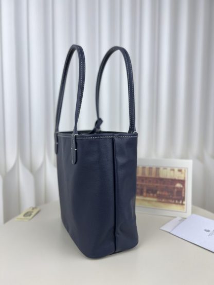  Goyard Anjou Mini Bag Navy Blue Tote #3378 - Image 12