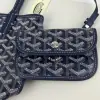  Goyard Anjou Mini Bag Navy Blue Tote #3378 - Image 5