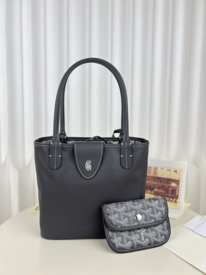  Goyard Anjou Mini Bag Grey Tote #3377 - Image 11
