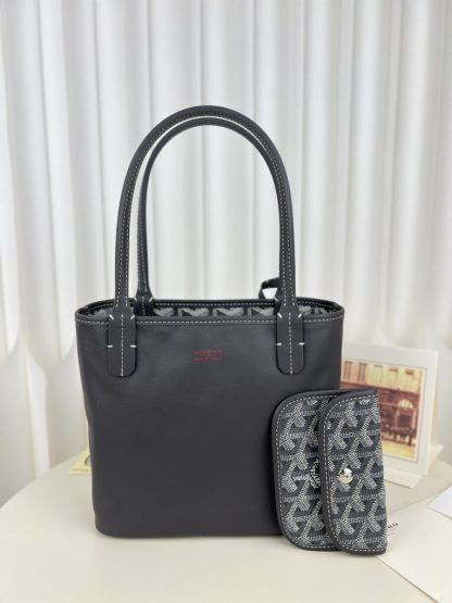 Replica Goyard Anjou Mini Bag Grey Tote #3377