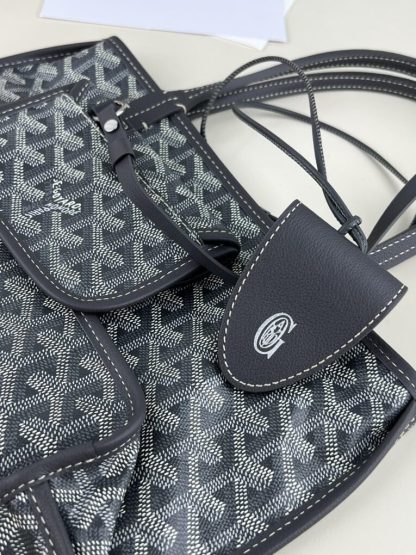  Goyard Anjou Mini Bag Grey Tote #3377 - Image 3