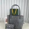  Goyard Anjou Mini Bag Grey Tote #3377 - Image 5