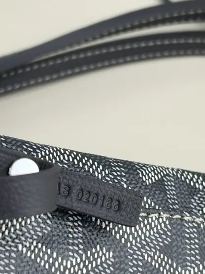  Goyard Anjou Mini Bag Grey Tote #3377 - Image 8