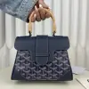  Goyard Saïgon Souple Mini Bag Navy Blue #3427 - Image 11