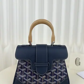 Replica Goyard Saïgon Souple Mini Bag Navy Blue #3427