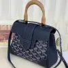  Goyard Saïgon Souple Mini Bag Navy Blue #3427 - Image 14