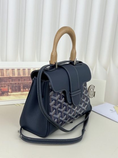  Goyard Saïgon Souple Mini Bag Navy Blue #3427 - Image 16