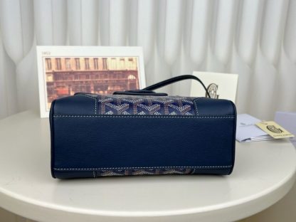  Goyard Saïgon Souple Mini Bag Navy Blue #3427 - Image 18