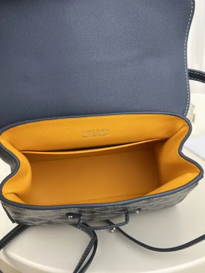  Goyard Saïgon Souple Mini Bag Navy Blue #3427 - Image 6