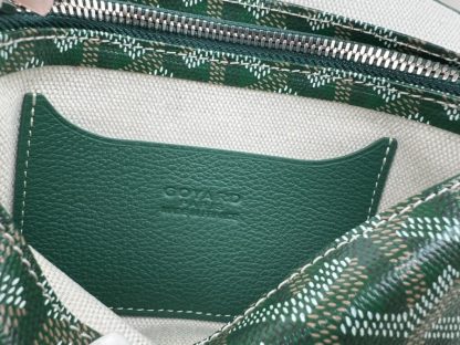  Goyard Plumet Pocket Wallet Strap Bags Green #3385 - Image 11