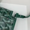  Goyard Plumet Pocket Wallet Strap Bag Green #3404 - Image 7