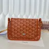  Goyard Plumet Pocket Wallet Strap Bags Orange #3389 - Image 17