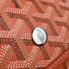  Goyard Plumet Pocket Wallet Strap Bags Orange #3389 - Image 4