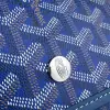  Goyard Plumet Pocket Wallet Strap Bag Blue #3410 - Image 7